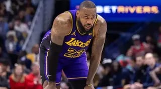 לברון ג'יימס מאוכזב