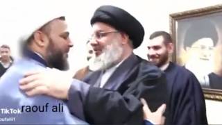לבנון פרסום סרטון של מזכ"ל חיזבאללה חסן נסראללה בביקור ב בעלבכ