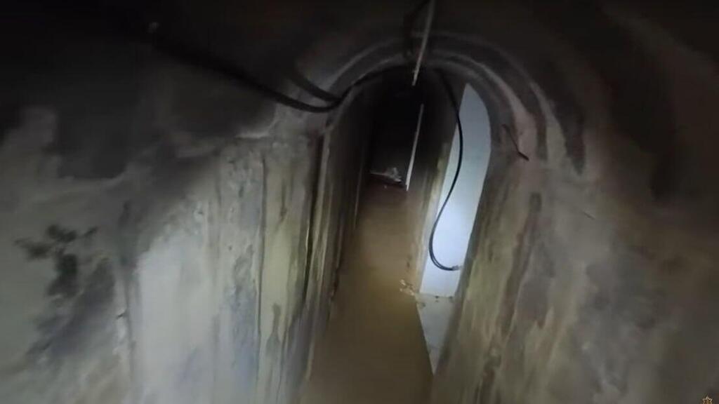  תיעוד: השמדת תוואי המנהרות שהתפרס על פני כ-250 מטרים מתחת ומסביב לבית החולים שיפאא'