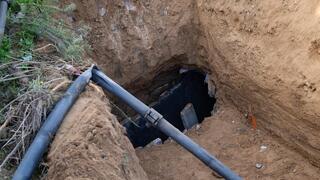 תיעוד מאיתור פירי מנהרות והשמדת תוואי המנהרה במרכז רצועת עזה