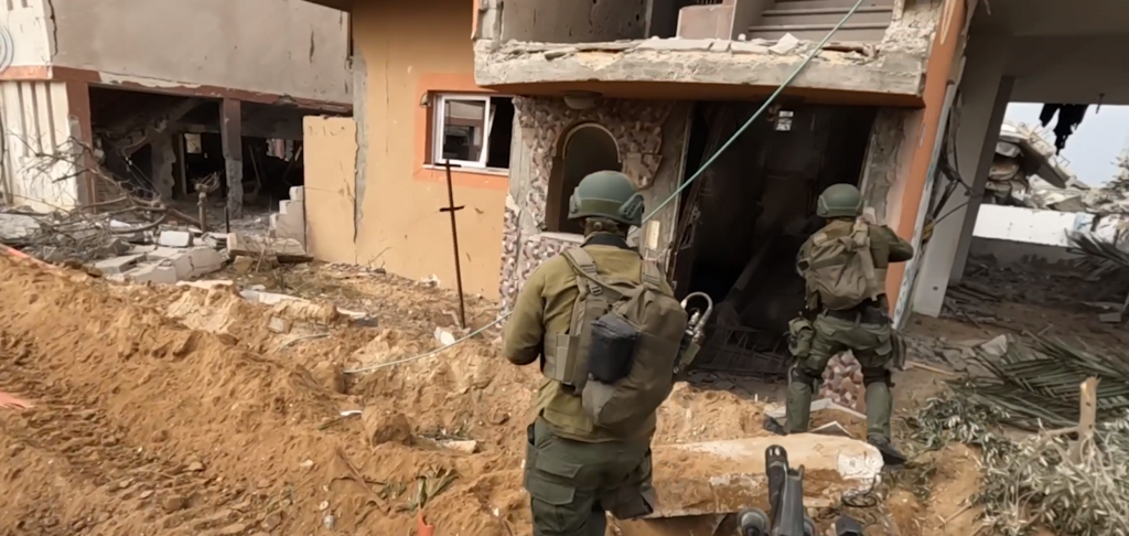 תיעוד השמדה וחיסול תשתיות טרור ומעבדות לייצור נשק כימי בשכונת המגדלים בעזה
