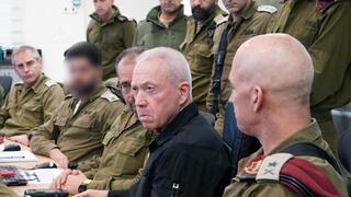 שר הביטחון יואב גלנט קיים הערכת מצב בפיקוד הצפון