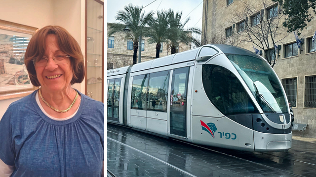 Роз Левин и трамвай в Иерусалиме 