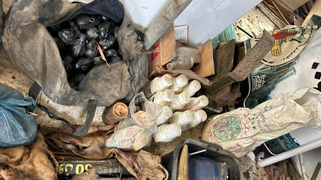 תיעוד מפעילות צוות הלוחמים של חטיבה 646 במחנה נוציראת