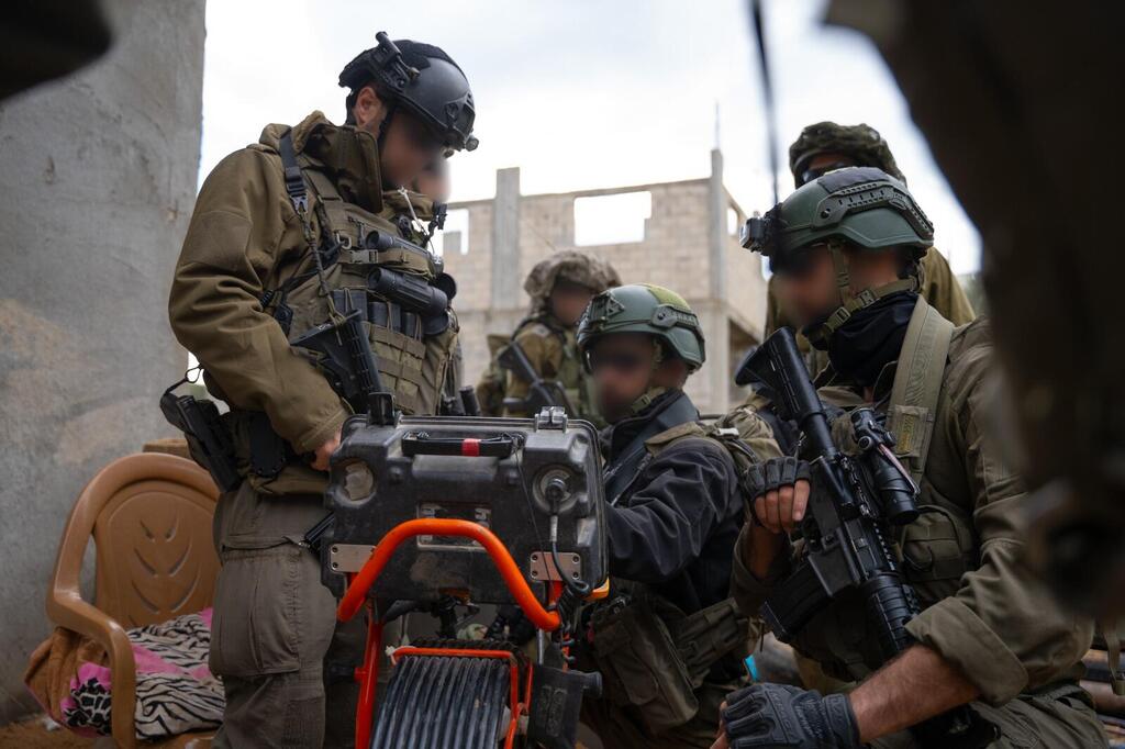 תיעוד מפעילות צוות הלוחמים של חטיבה 646 במחנה נוציראת