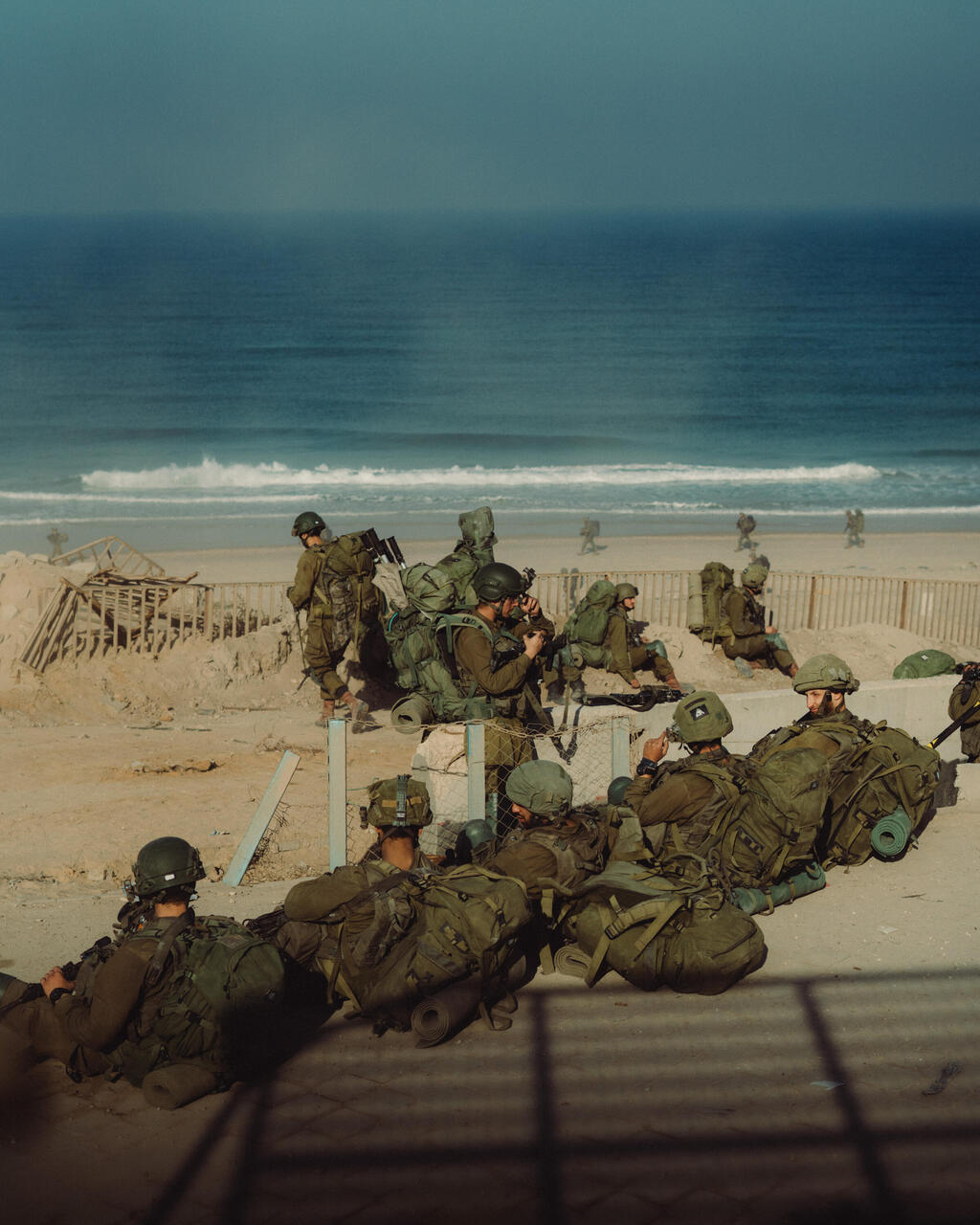 רצועת עזה במהלך חרבות ברזל