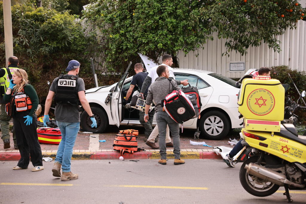 זירת הדריסה ברעננה, רחוב אחוזה