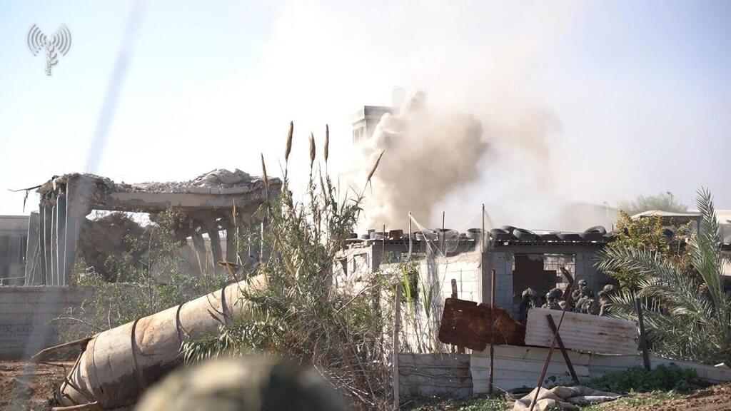 תיעוד מפעילות צוות הלוחמים של חטיבה 646 במחנה נוציראת