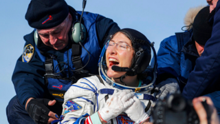 האסטרונאוטית האמריקנית כריסטינה קוק