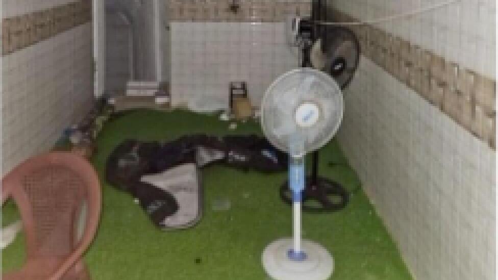 מנהרה בה הוחזקו חטופים ברצועת עזה 