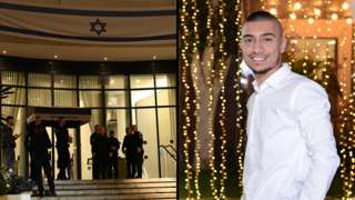 דניאל אמינוב, זירת הרצח ברחוב מנחם בגין בתל אביב
