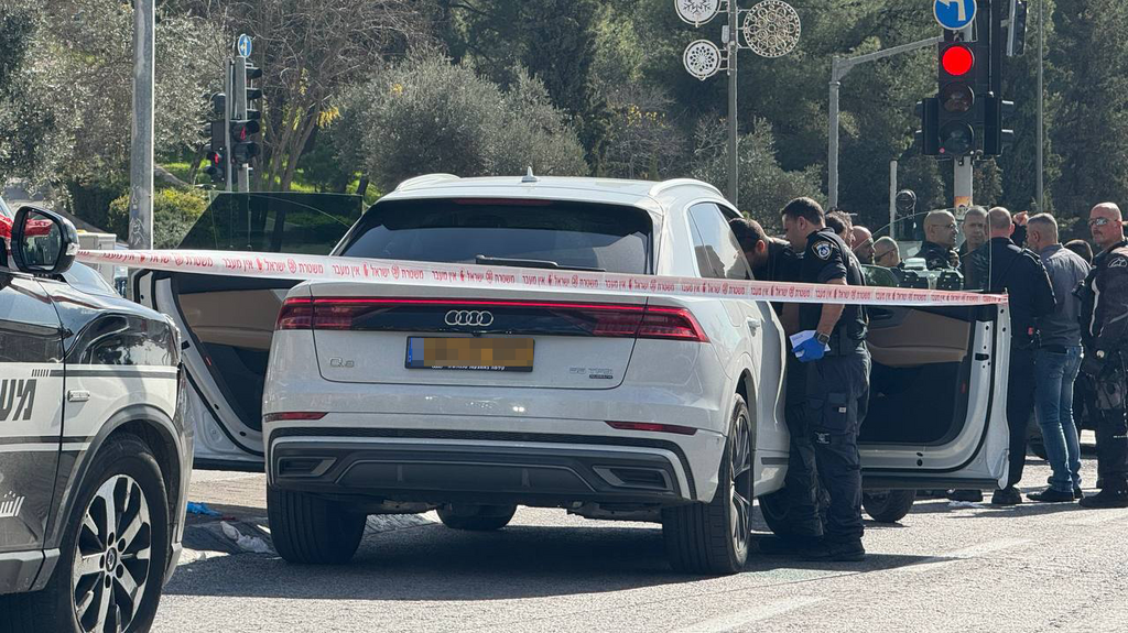 זירת הירי בירושלים