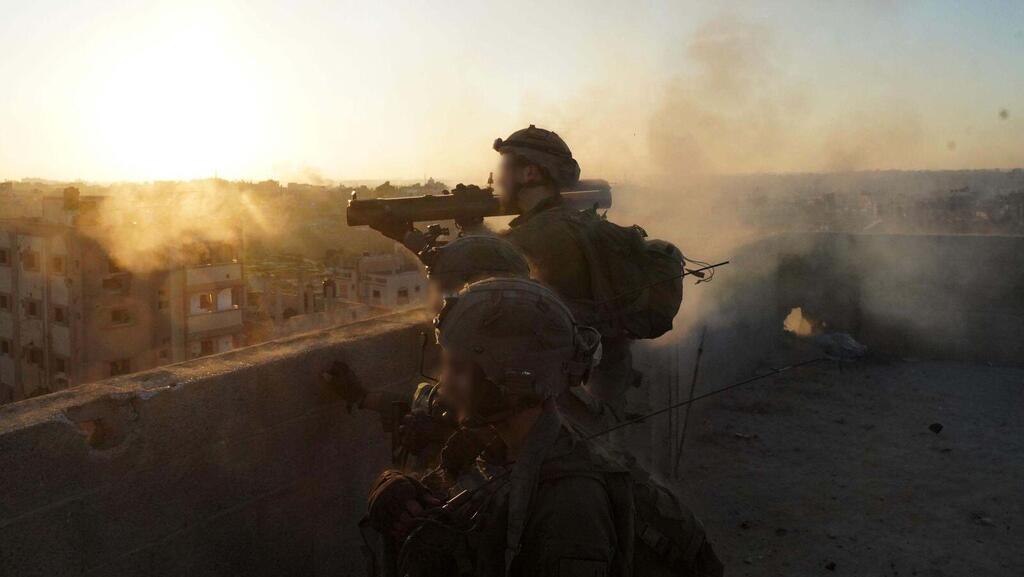 תיעוד מלחימת צוות הקרב של חטיבת כפיר בחאן יונס