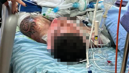 פצוע מאסון קריסת המבנה ברצועת עזה, בית החולים סורוקה באר שבוע