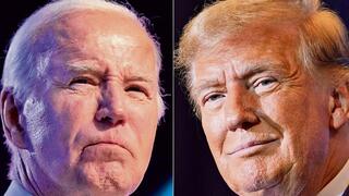 ג'ו ביידן ודונלד טראמפ