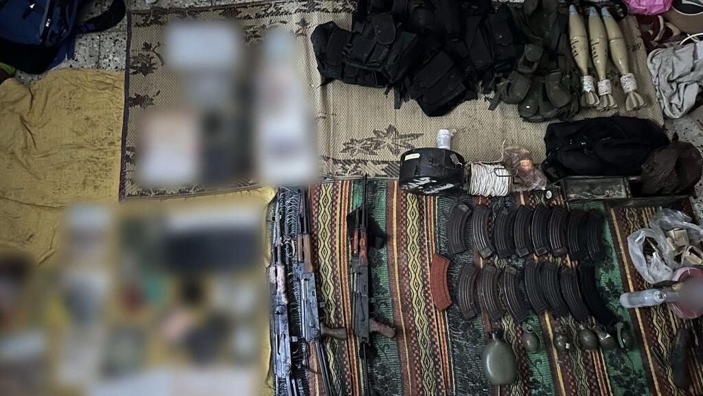 תיעוד מפעילות כוחות צה"ל בחאן יונס בפשיטה על תשתיות טרור וביתו של מקורב ליחיא סינוואר