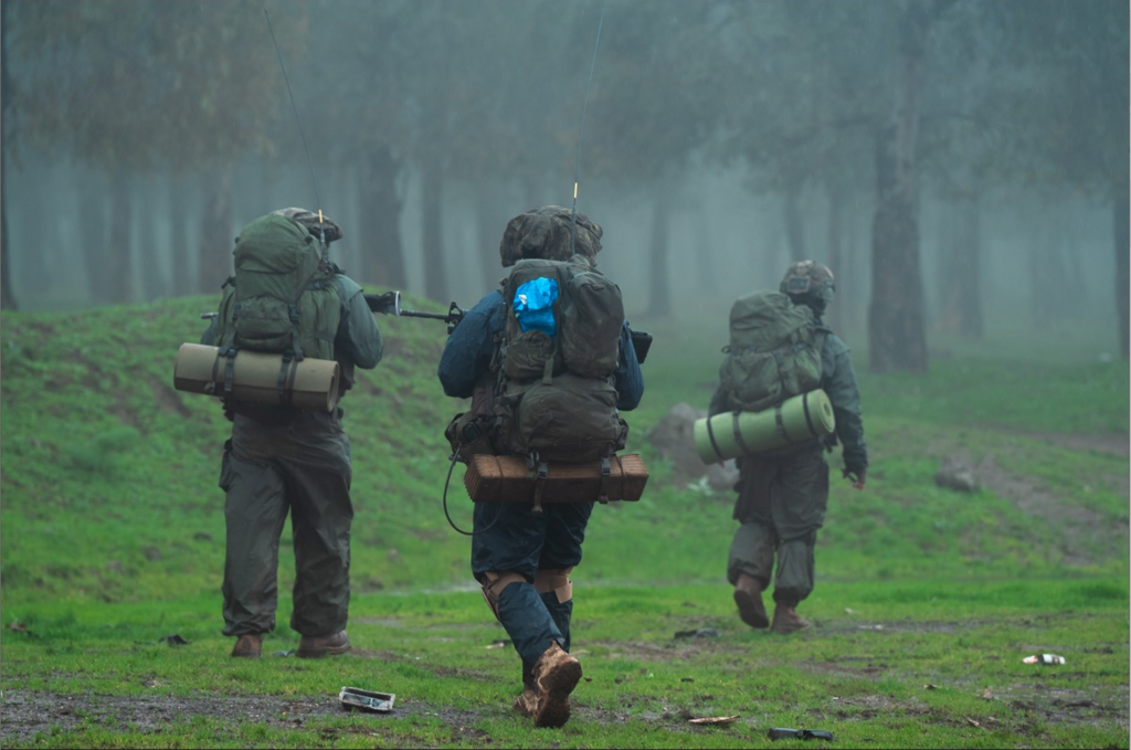  תיעוד: לוחמי צה"ל מתאמנים עם ציוד החורף בצפון וחיילי אגף הטכנולוגיה והלוגיסטיקה נערכים לחורף