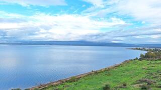 מזג אוויר מעונן חלקית בכנרת