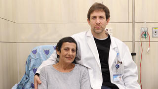 ד"ר ארי רפאל בית החולים איכילוב מלי סלילת אשת חינוך אובחנה עם סרטן