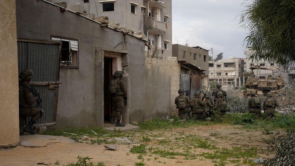תיעוד מפעילות כוחות צה"ל בשטח הרצועה