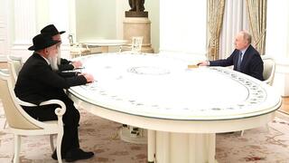 Встреча Путина с главными раввинами