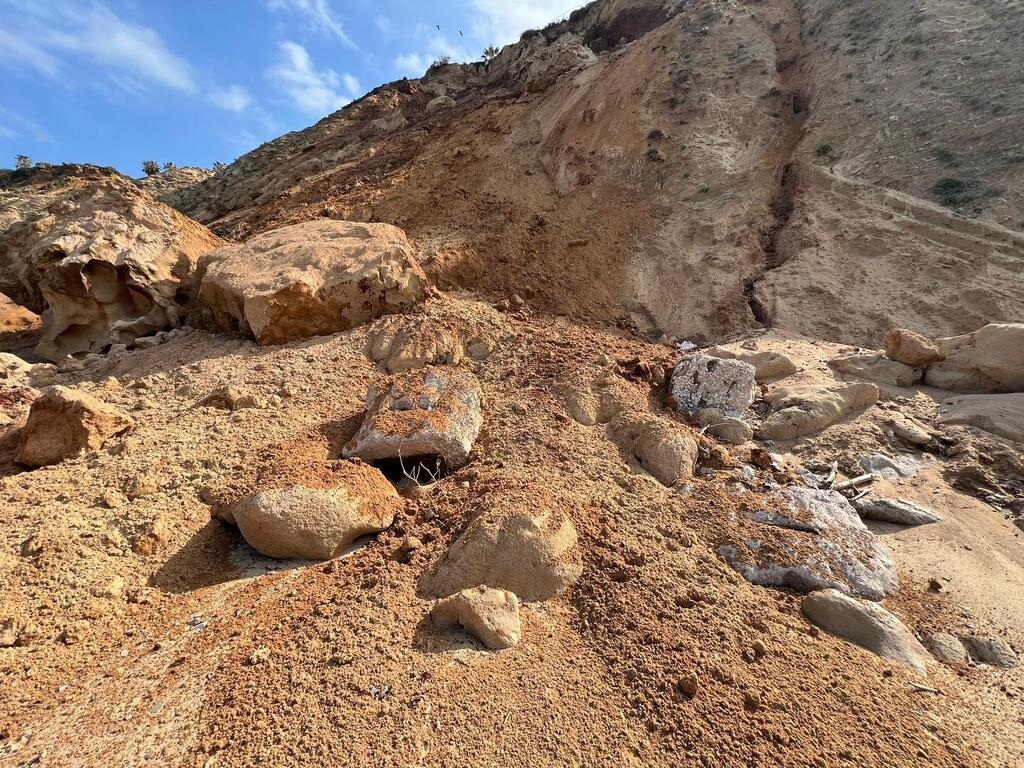 הקריסה הבוקר בנתניה