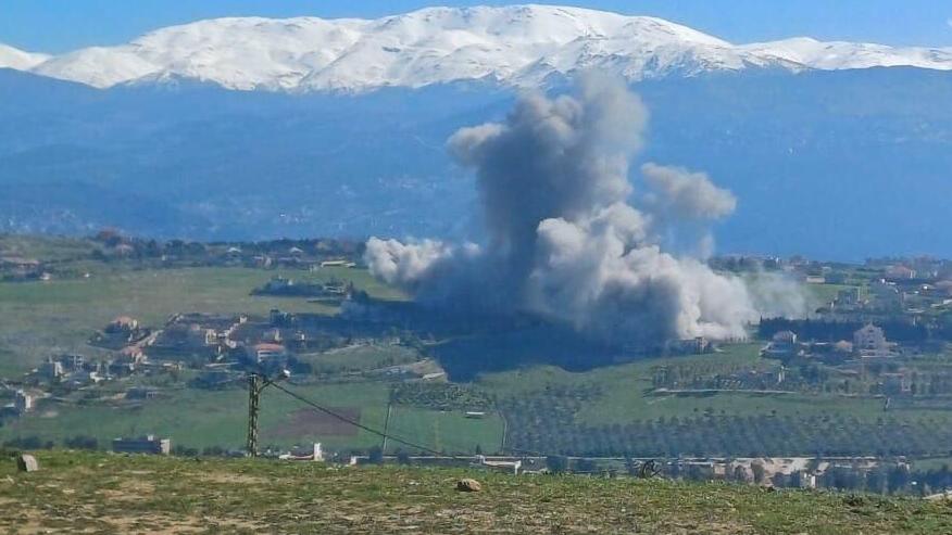 IDF attacks in southern Lebanon