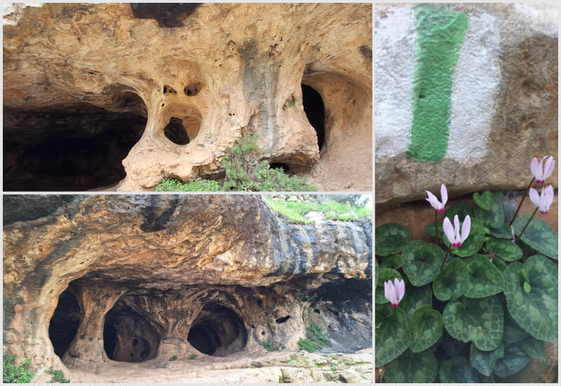 Сказочные пещеры в Нахаль-Халилим 