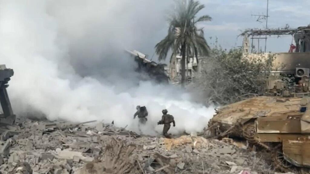   תיעוד מפעילות כוח גבעתי בחאן יונס