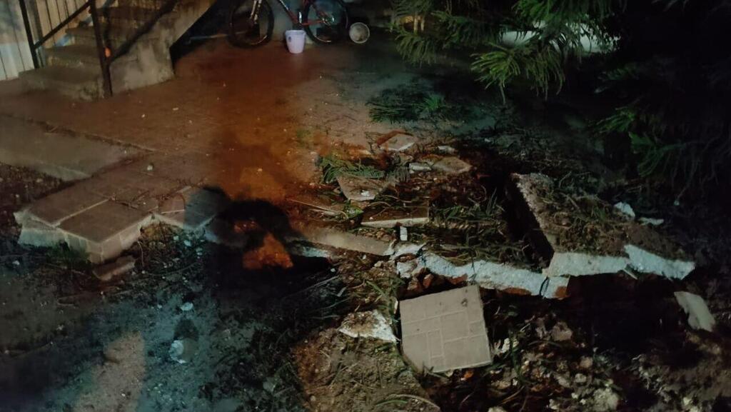 נפילה בכפר בלום 