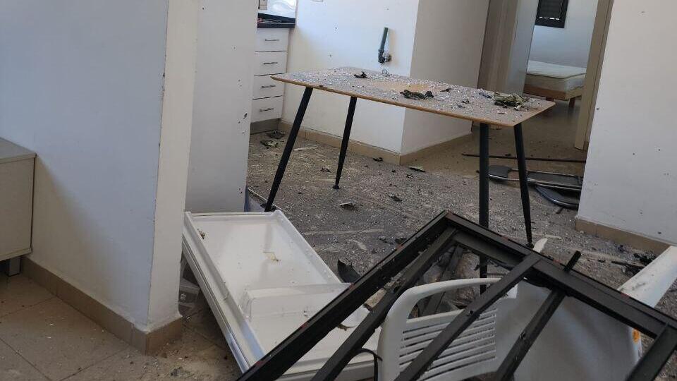 העירייה פועלת במקום פגיעת הרקטה בקריית שמונה
