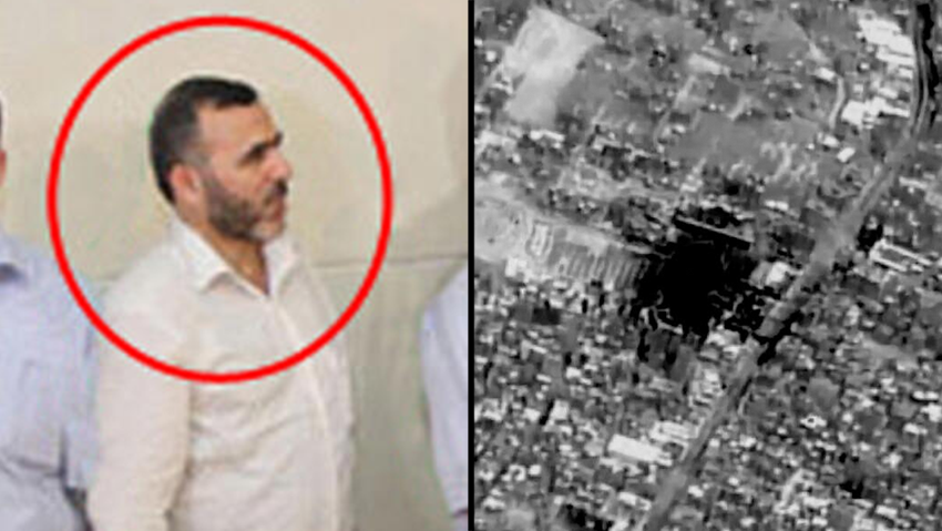 תיעוד מתקיפת מתחם תת קרקעי של בכירי ארגון הטרור חמאס ברצועת עזה