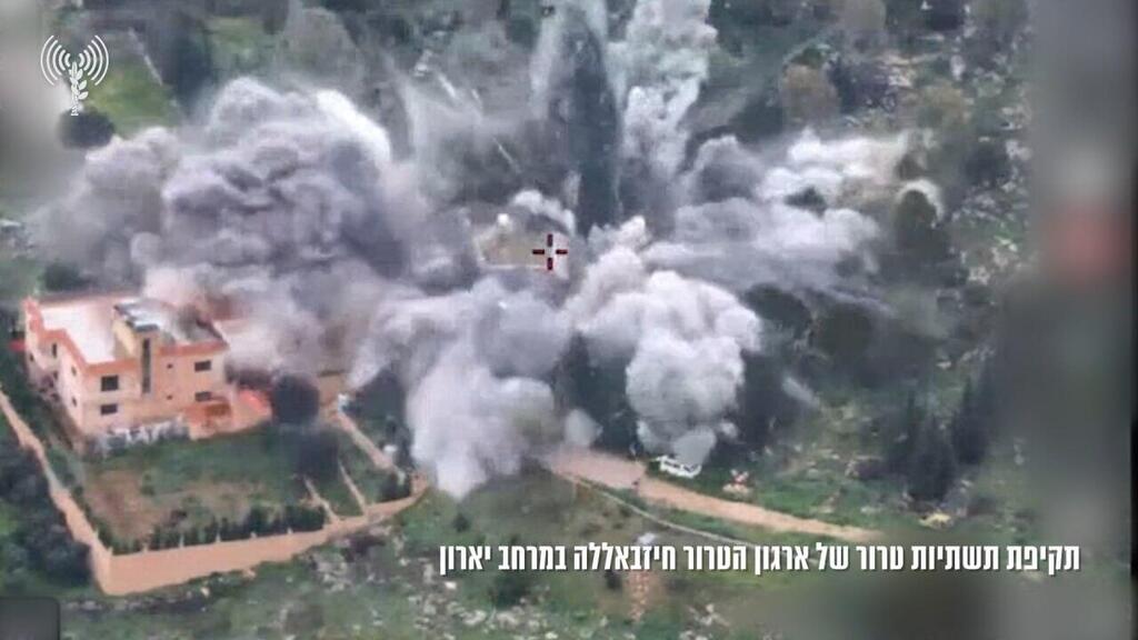 תיעוד: תקיפות בשטח לבנון וסוריה