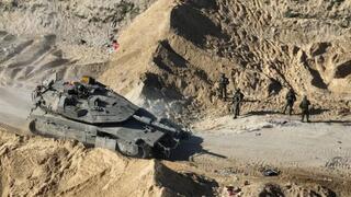 תיעוד מתוואי המנהרה שאותר בשדה פלפלים ופעילות צוות הקרב של חטיבה 7 בשכונת חמד