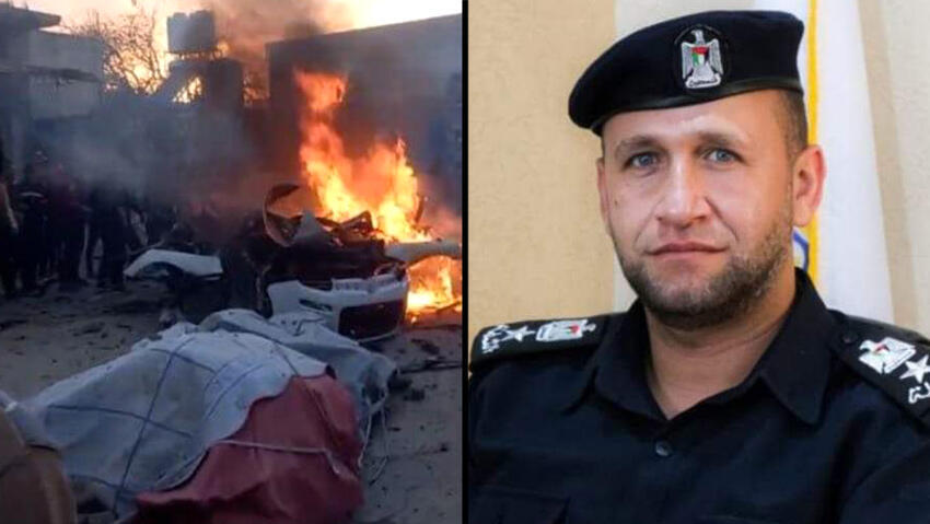  Место ликвидации и убитый глава полиции Нусейрата