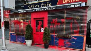 Effy's Cafe vandalized in New York 