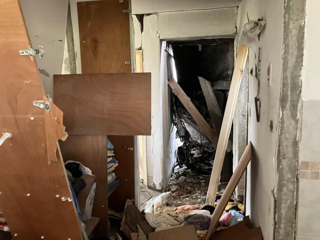 Фото: Эдуард Докс ההרס במטולה מלחמת חרבות ברזל