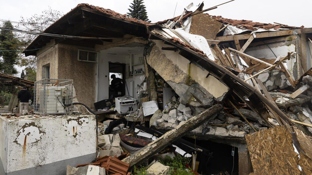 ההריסות במטולה לאחר תקיפות חיזבאללה מלבנון