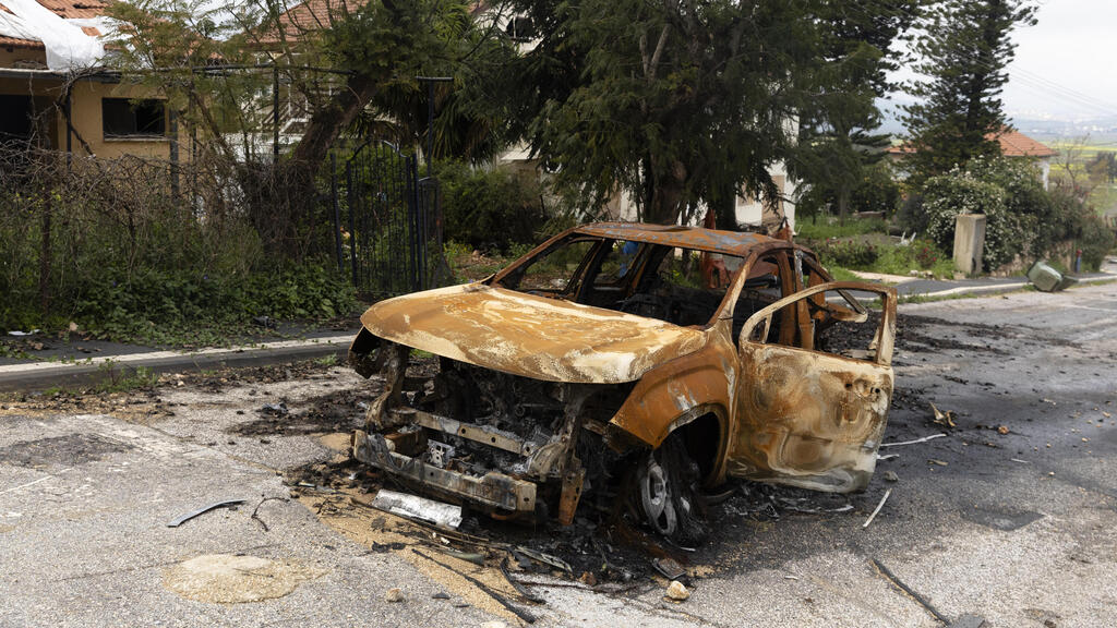 ההריסות במטולה לאחר תקיפות חיזבאללה מלבנון