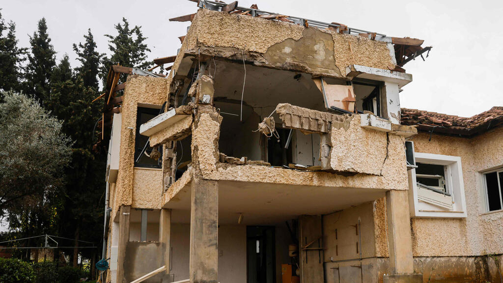 ההריסות במטולה לאחר תקיפות חיזבאללה מלבנון