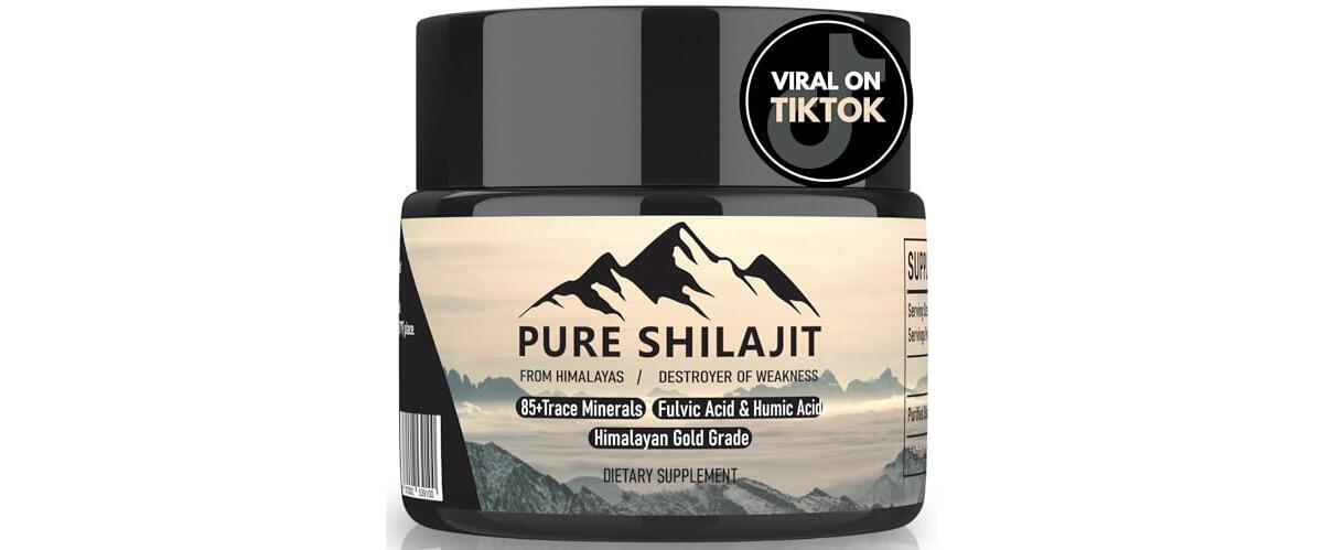 Pure Shilajit Organic Himalayan Resin Supplement