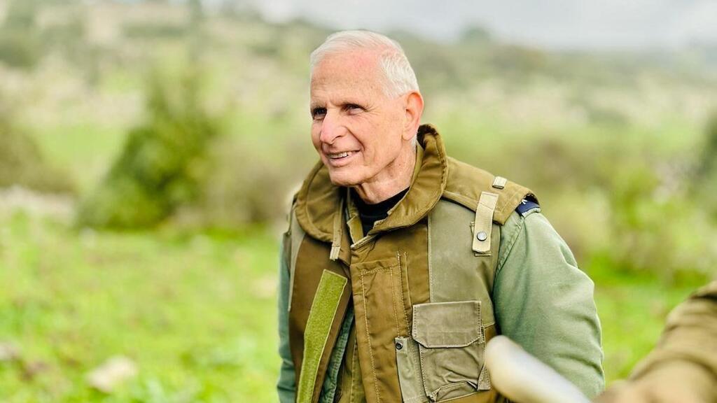 איציק גרוסמן, בן 71, התנדב למילואים במלחמה