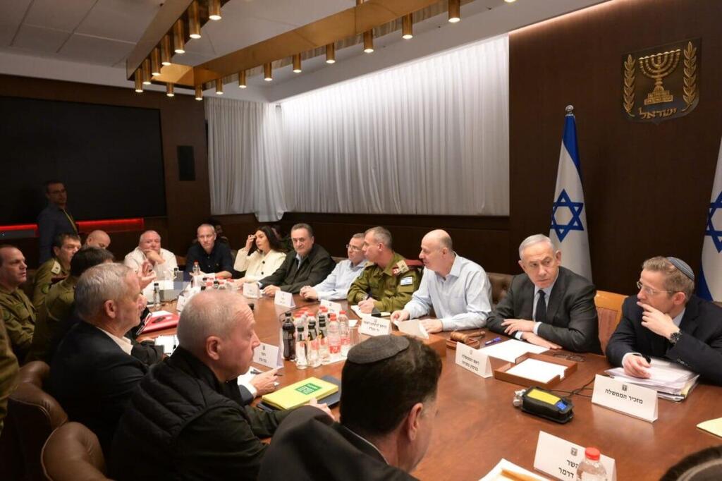 ראש הממשלה בנימין נתניהו מכנס את הקבינט המדיני ביטחוני בלשכת רה"מ בירושלים