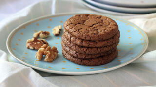 עוגיות שוקולד לפסח עם אגוזי מלך