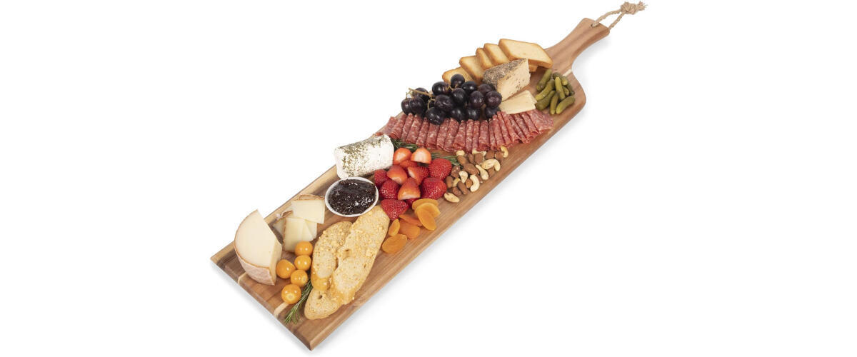 PICNIC TIME Wood Charcuterie Board
