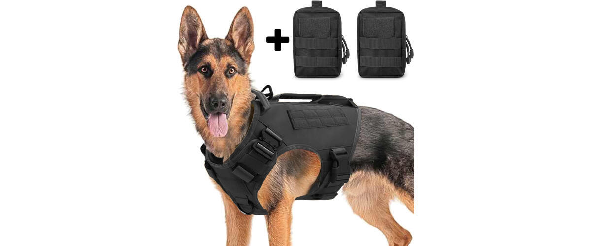 AIWAI Tactical Dog Weight Vest with Molle Panels