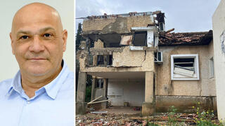 Yoram Lardo, Israeli home hit by Hezbollah rocket