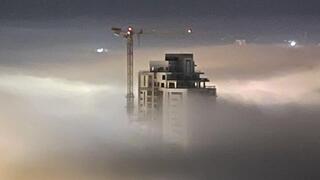 ערפל בנתניה