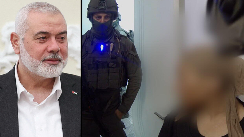  Arrest of Ismail Haniyeh's sister in southern Israel 