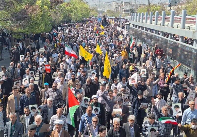 צעדת יום ירושלים באיראן